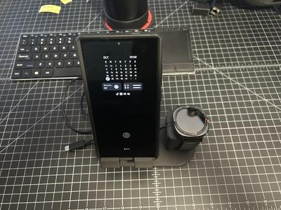 Samsung Galaxy Watch Ultra/7 + others that share same charger and Cell Phone Stand (S24 Ultra compatable)