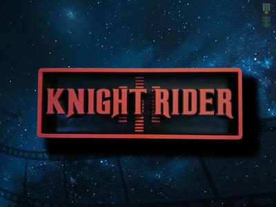 Knight Rider Cinema Film Room Sign Box