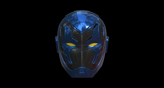 Blue Beetle Helmet