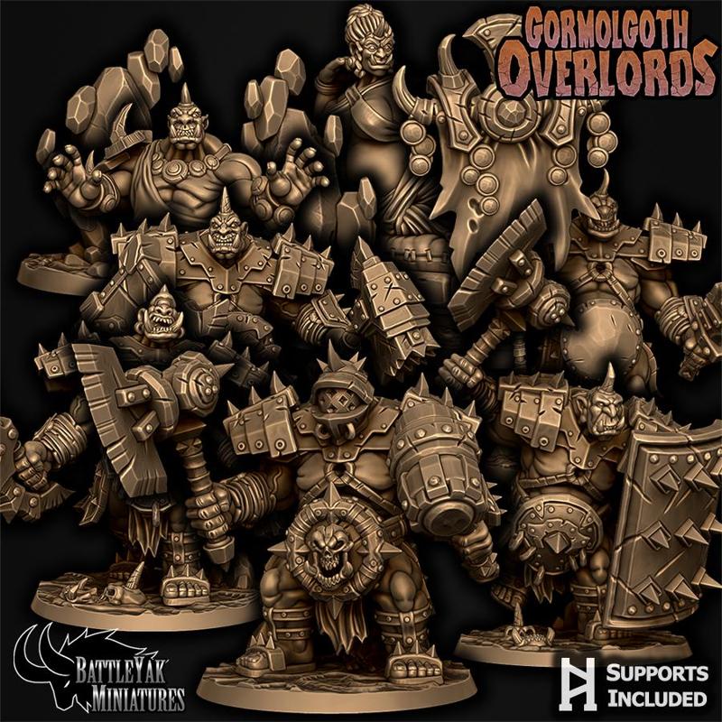Gormolgoth Overlords Character Pack