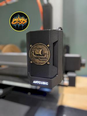 Anycubic Kobra 3 Extruder Cover - Viking Ship