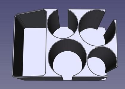 Customizable Jar Lid Holder with Universal Storage