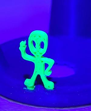 U.F.O. T1 Duct w/Alien!