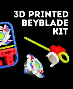 3D printable Bayblade card by Toast