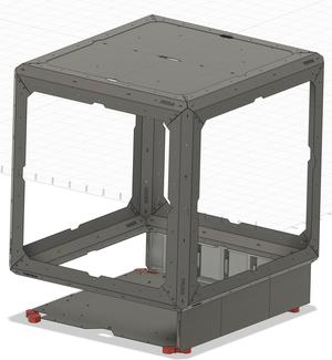 Prusa Enclosure 100mm raiser