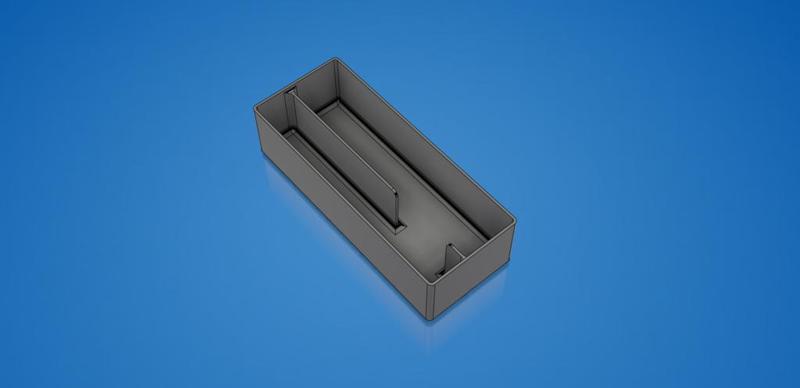 Universal Gridfinity box to house most multimeters