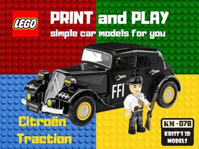 LEGO Citroën Traction