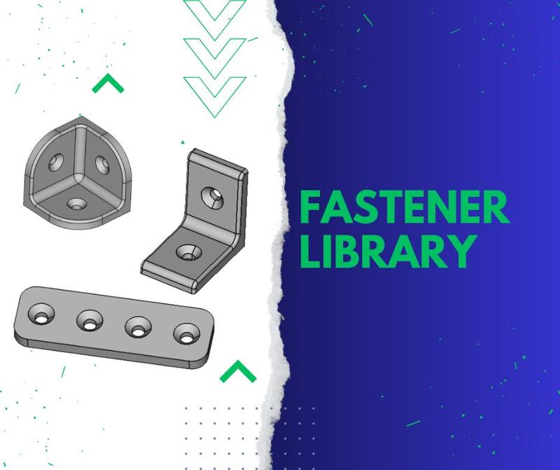 Fasteners LIBRARY (flat, corner, L-shape, etc.)