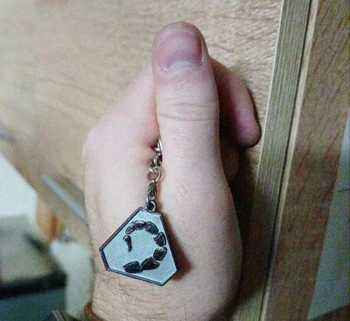 NOD brotherhood keychain