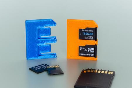 SDCard MicroSD Card Holder