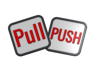 200 x 200mm Push/Pull Sign