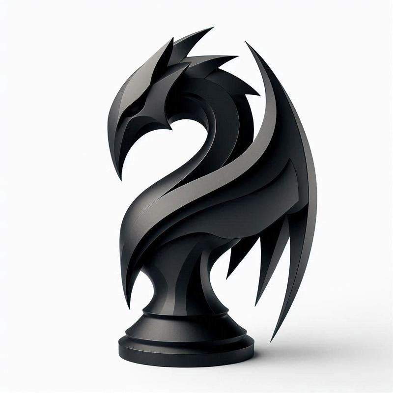 Toothless Chess Piece