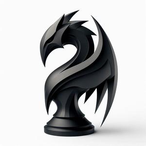 Toothless Chess Piece