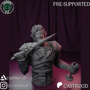 Astarion Ancunin – Baldurs Gate 3 Bust Collection