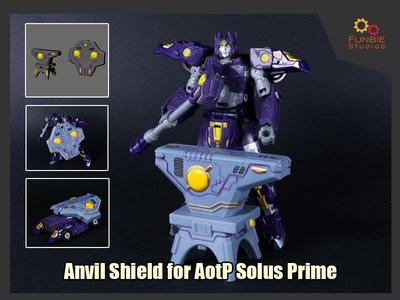 Anvil Shield for Transformers AotP Solus Prime