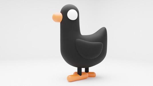 Multi-Material Kurzgesagt Duck