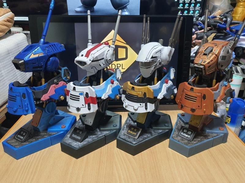 MACROSS VF-1 bust Series