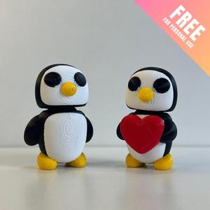 Penguin and Penguin Valentine’s Day