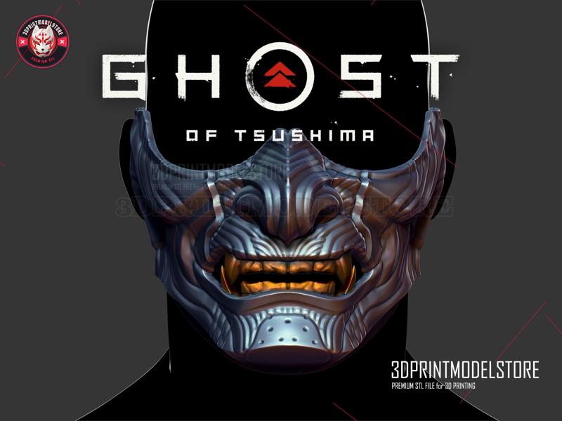 Ghost of Tsushima Mask – Samurai Japanese Helmet
