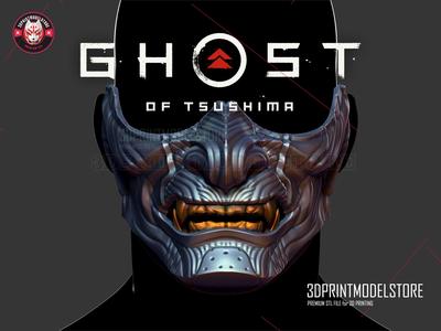 Ghost of Tsushima Mask – Samurai Japanese Helmet