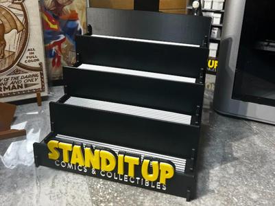 Tiered Display Shelf Stand-Comic -Post Cards-More