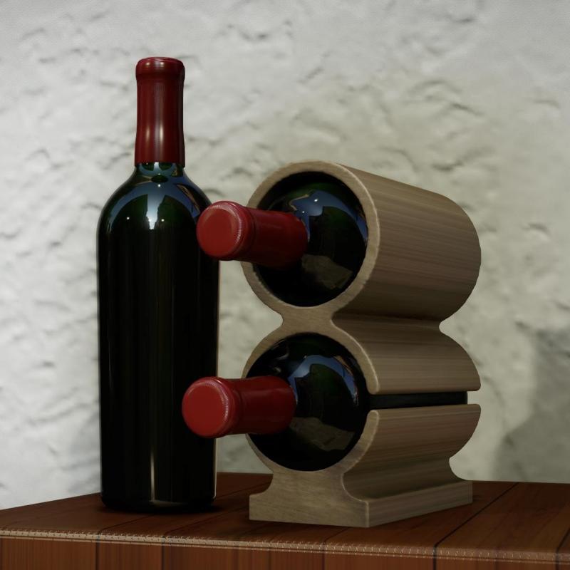 WINE RACK FOR 2 BOTTLES