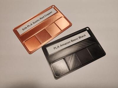 [Moved] Filament Samplecard