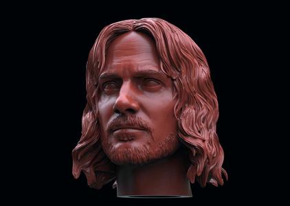 Aragorn -Viggo Mortensen Head