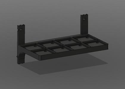 Gridfinity, Wall Mount, 4×2