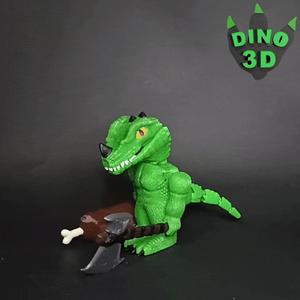 BRUTUS Warrior Lizard Toy – Reptile Warrior Soldiers With Weapons – Without Flexi Stand With 3mf