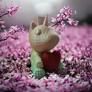 Valentines Crochet Unicorn ( Support Free )