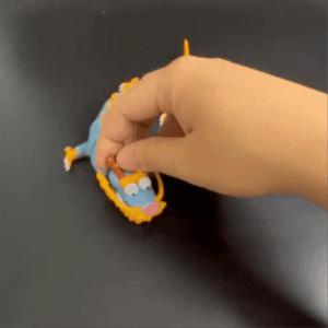 CUTE FAT DRAGON FLEXI – ARTICULATED – MULTICOLOR – NO SUPPORT