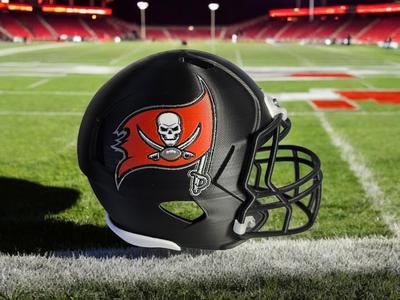 Tampa Bay Buccaneers Football Helmet