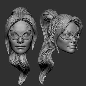 Black Cat head – Marvel Spiderman