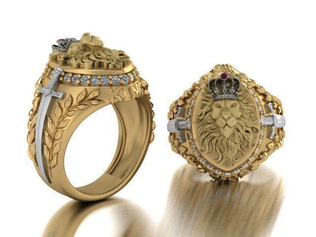 lion ring