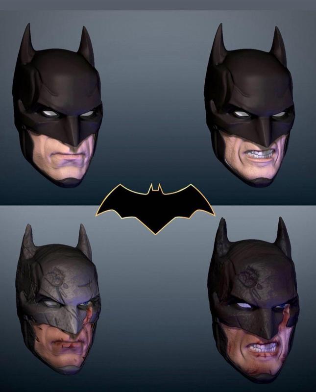 Batman Headsculpt – Pack Mezco One12 Style