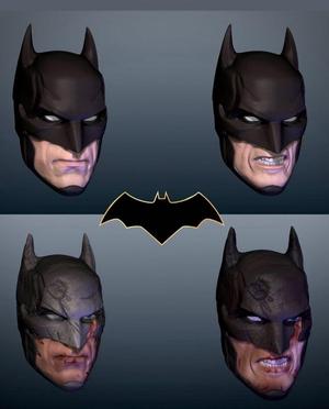Batman Headsculpt – Pack Mezco One12 Style