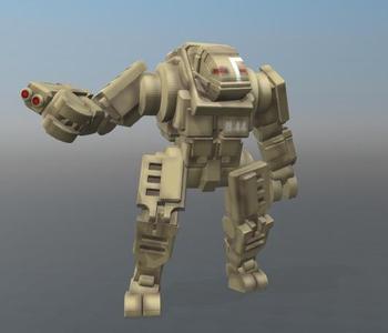 Robotic Soldier (28mm/Heroic scale)