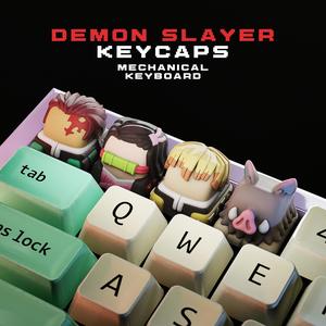 Demon Slayer Keycaps – Mechanical Keyboard
