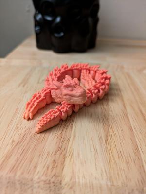 Garnet Dragon – Articulated Dragon