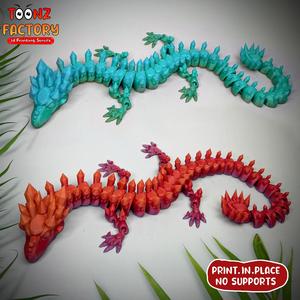 Diamond dragon articulated