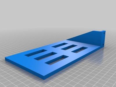 1U Half-rack Shelf (1 Post)
