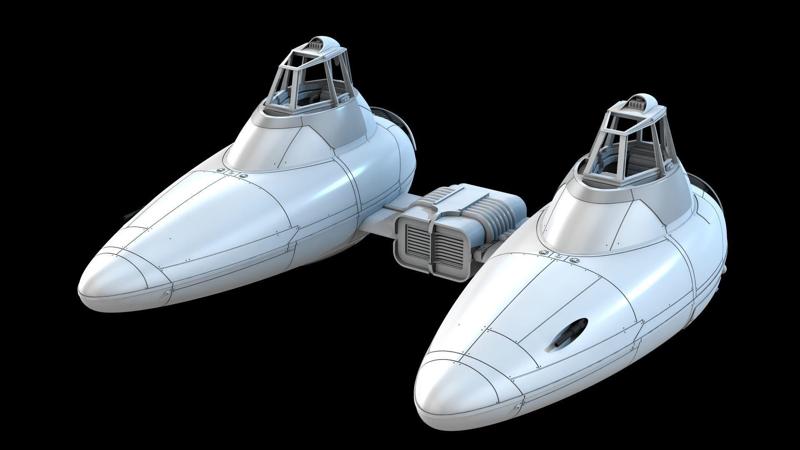 Empire Strick Back Bespin Twin-Pod Cloud Car