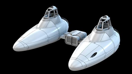 Empire Strick Back Bespin Twin-Pod Cloud Car