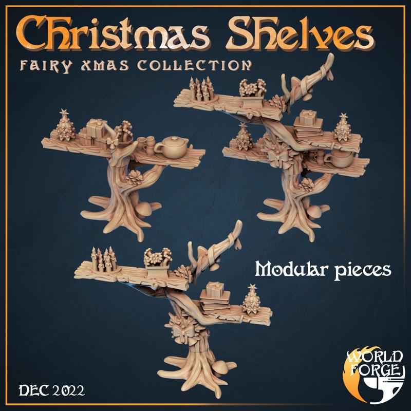 Christmas Shelves