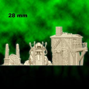 Skeleton scatter terrain - 28mm for wargame