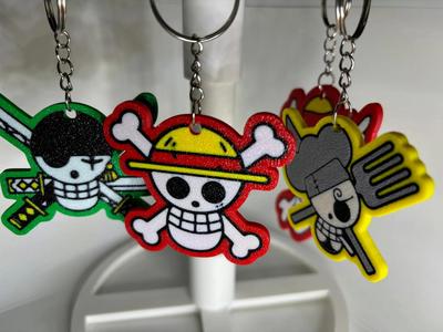 One Piece Key Chains