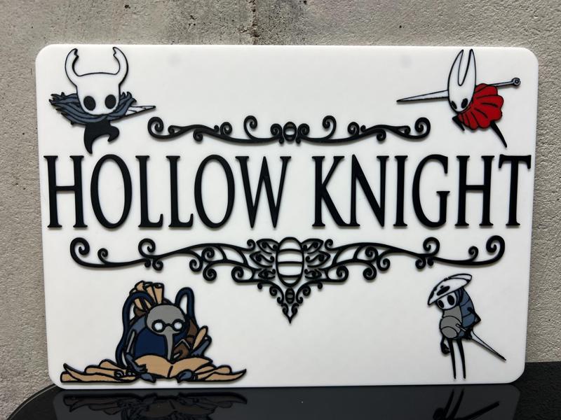 Hollow Knight & Friends Sign