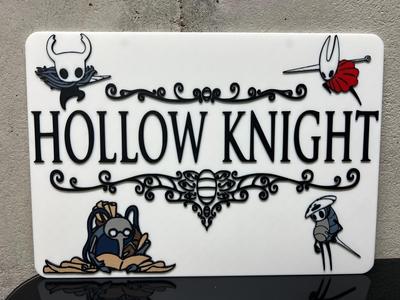 Hollow Knight & Friends Sign