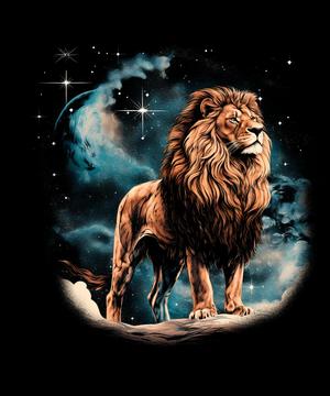 Hueforge Multicolor Lion Filament Painting